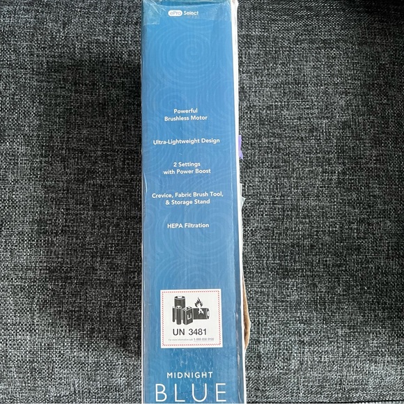 NIB Slim Cordless Handheld Vacuum with Charging Station by ePro Select- Blue - Picture 14 of 16